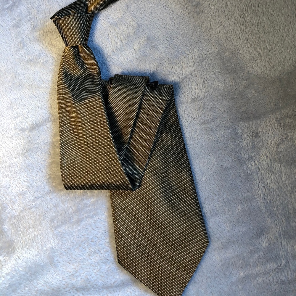 Silk Necktie by Kenneth Cole - Gold